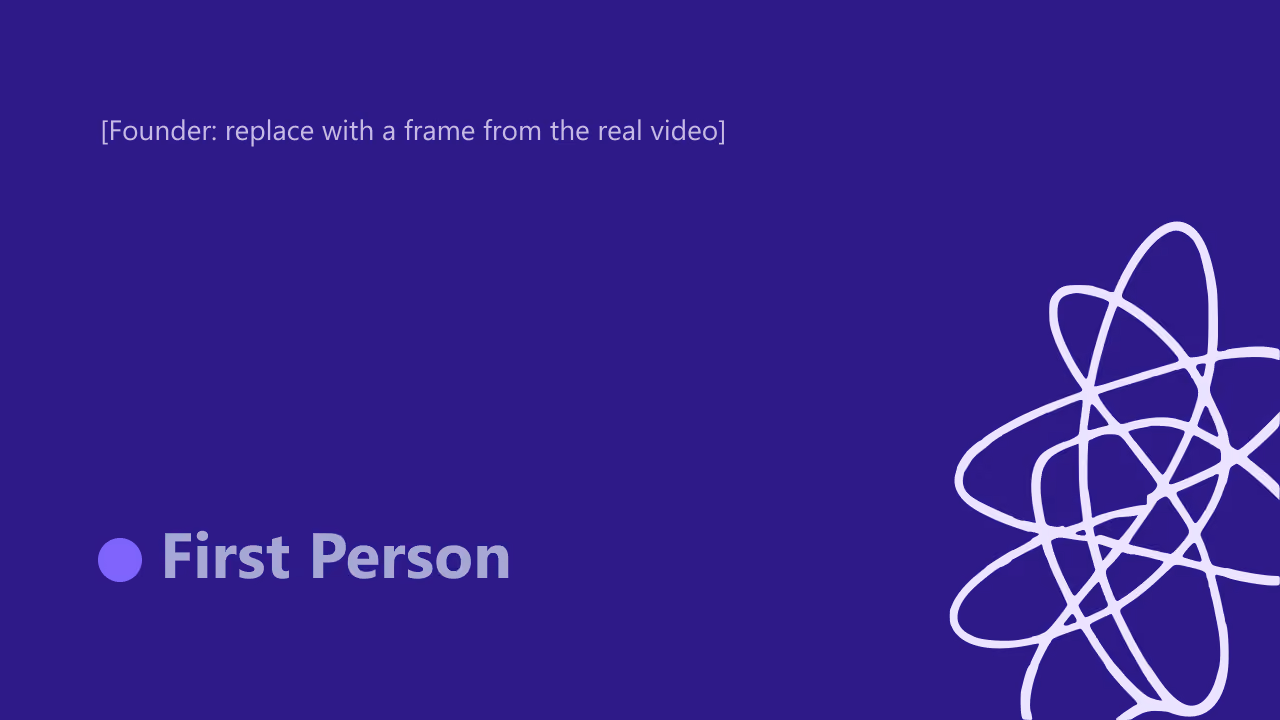 First Person demo running in the browser